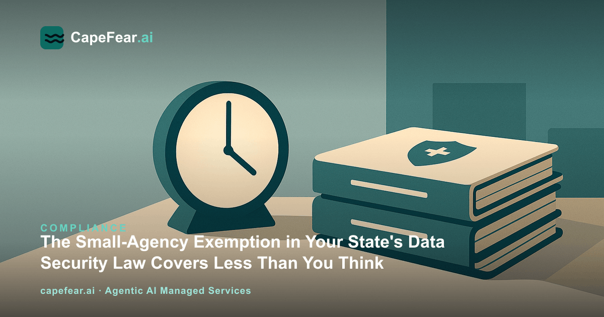 A countdown clock beside a stack of insurance files, representing the 72-hour breach notification deadline